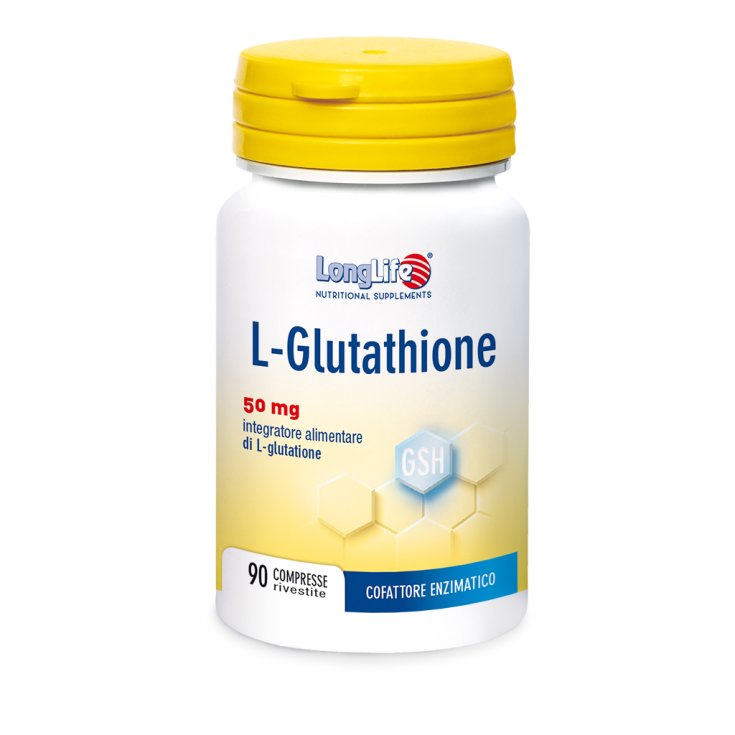 L-Glutathion 50mg LongLife 90 Comprimés Enrobés