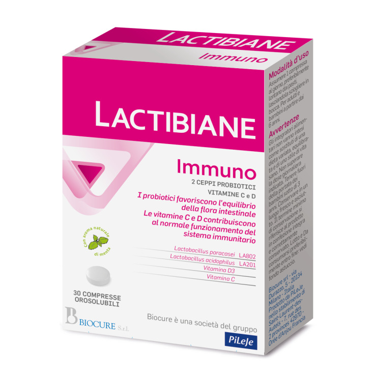 Lactibiane Immuno Biocure 30 Comprimés