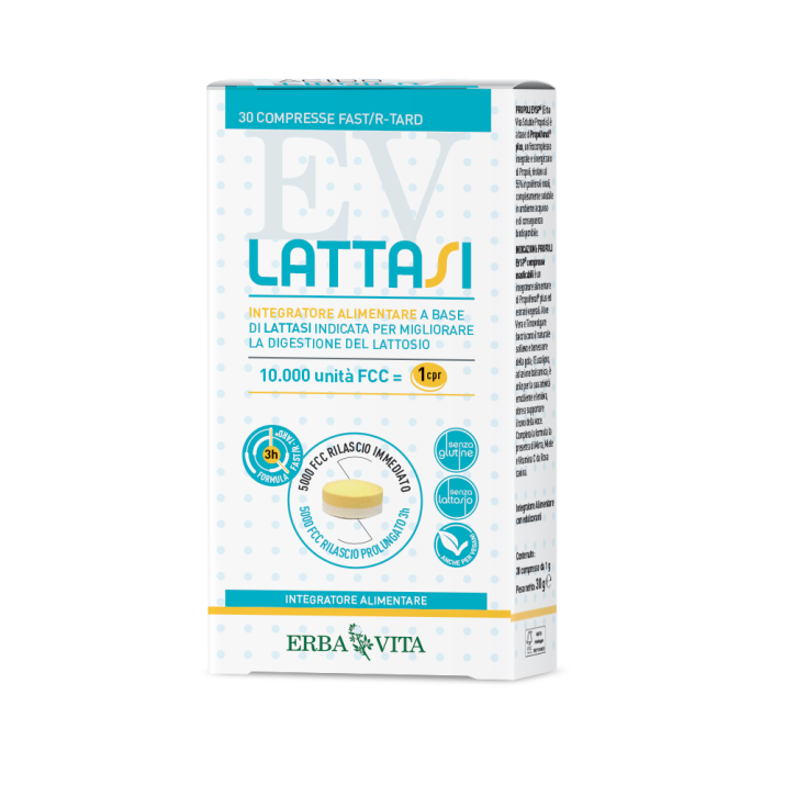 Lactase Erba Vita 30 Comprimés