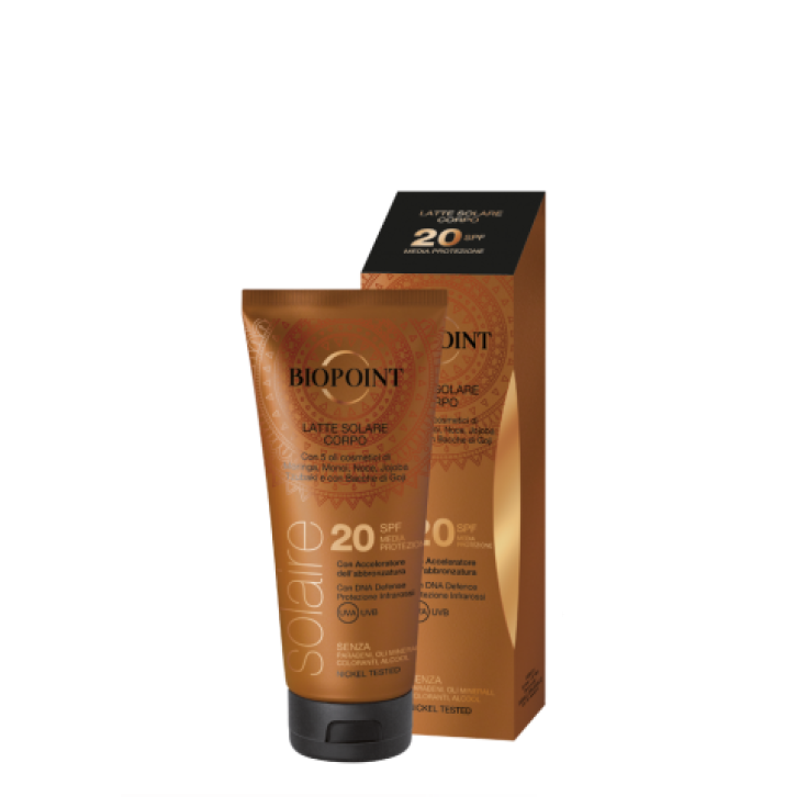 Lait Corporel SPF 20 BIOPOINT 200ml