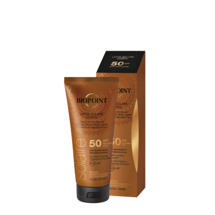 Lait Corporel SPF 50 BIOPOINT 40ml Lait Corporel SPF 50 BIOPOINT 40ml