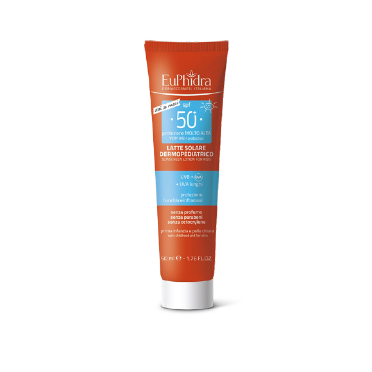 KA UVSYS Lait Solaire Dermopédiatrique 50+ EuPhidra 50 ml