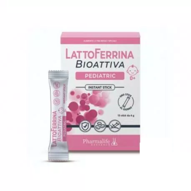 Bioactif LattoFerrin Pédiatrique PharmaLife 15 Sticks