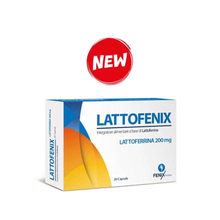 LATTOFENIX Lactoferrine 200 mg FENIXPHARMA 20 Gélules