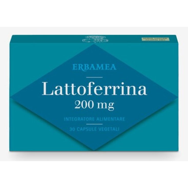 Lactoferrine 200mg Erbamea 20 Capsules Végétariennes