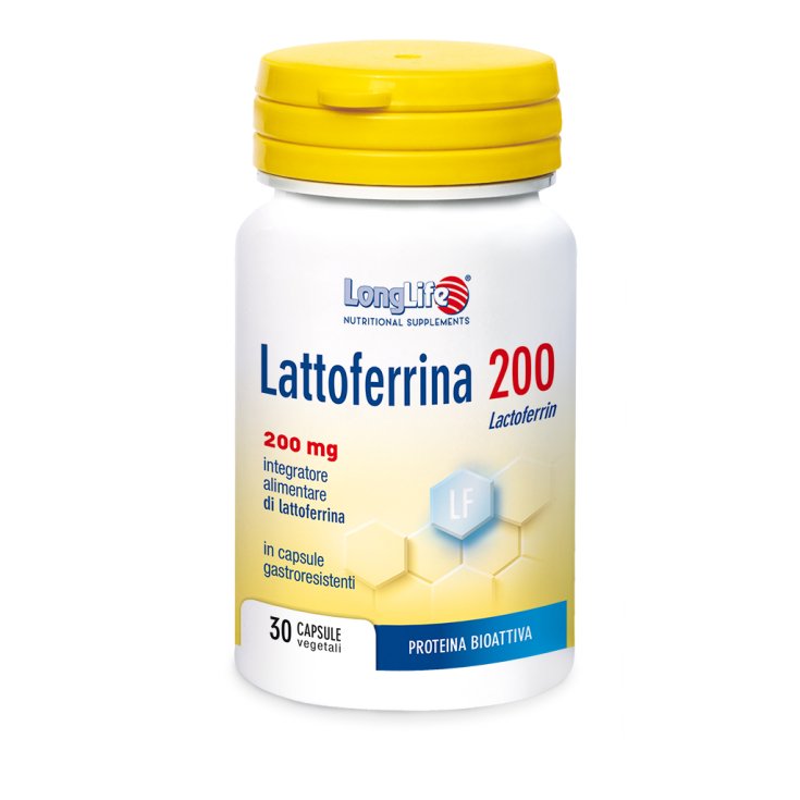 Lactoferrine 200 LongLife 30 Capsules Végétariennes