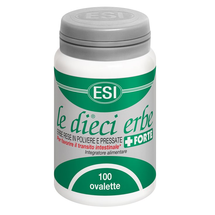 ESI Les Dix Herbes - Favorise Le Transit Intestinal - Boîte De 3x100 Comprimés (300) - Neuf