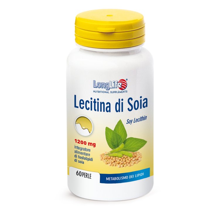 Lécithine de Soja 1200mg LongLife 60 Perles