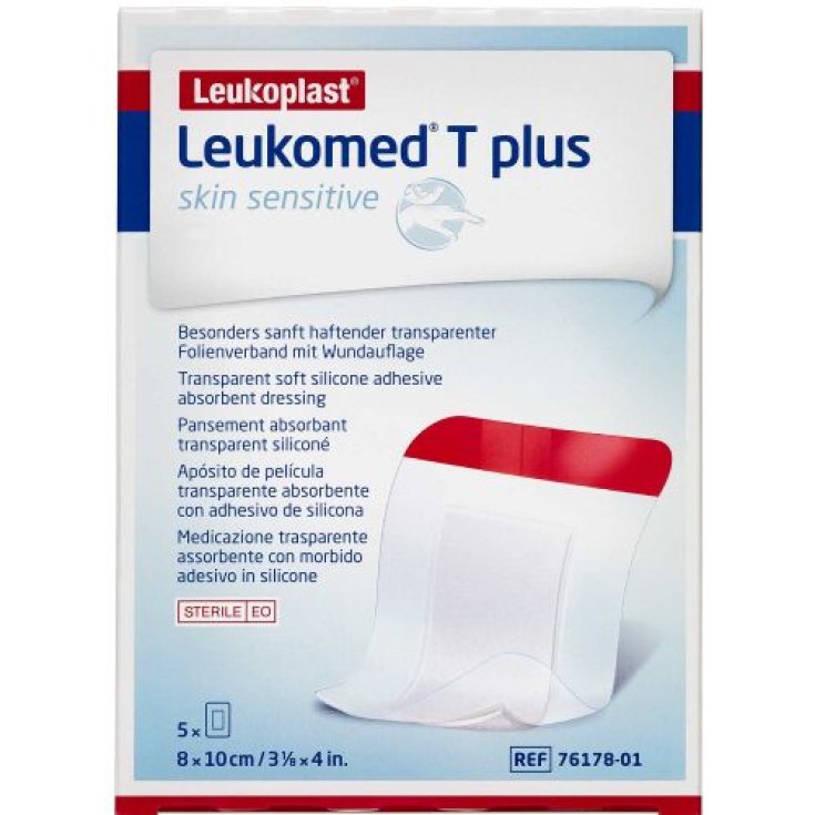 Leukomed T Plus Peau Sensible Leukoplast 5 Pièces