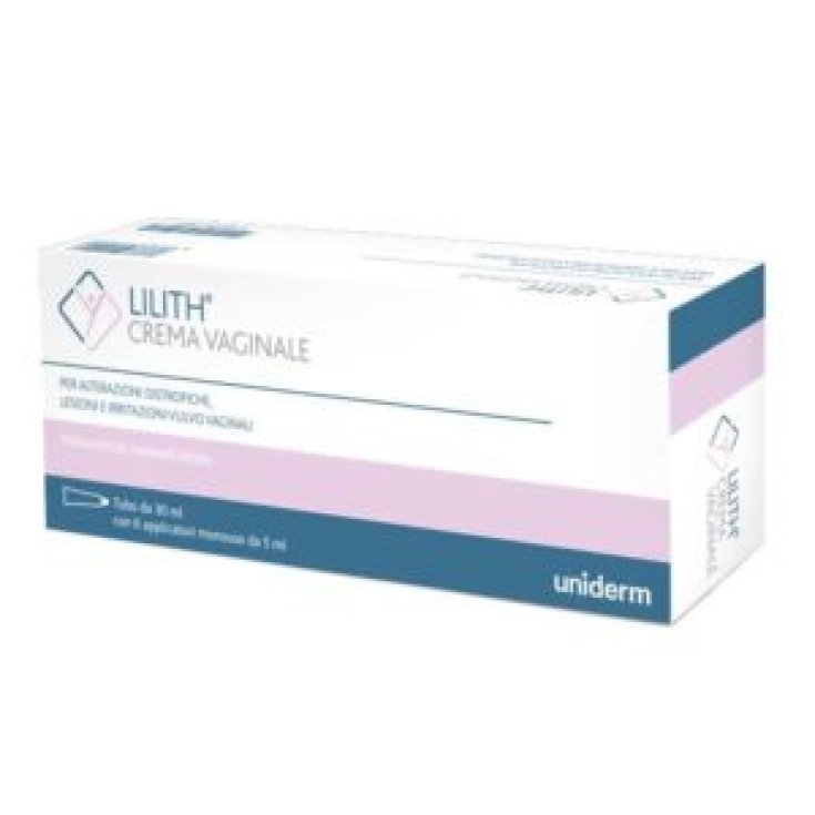 Lilith UNIDERM Crème Vaginale 30 ml + 6 Applicateurs