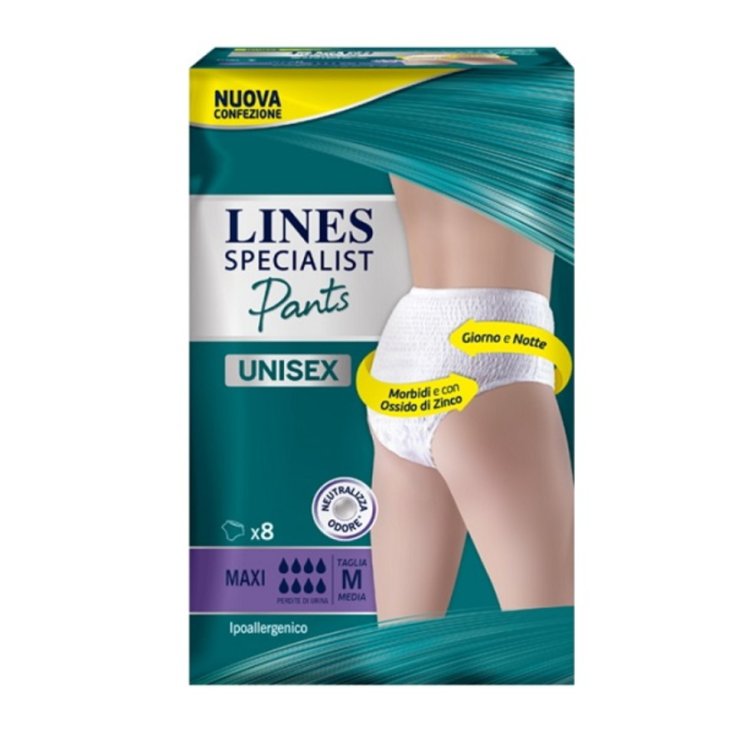 LINES SPECIALIST Pantalon Unisexe Niveau MAXI Taille M 8 Pièces