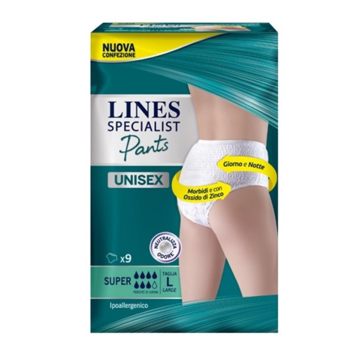 LINES SPECIALIST Pantalon Unisexe SUPER Level Taille L 9 Pièces