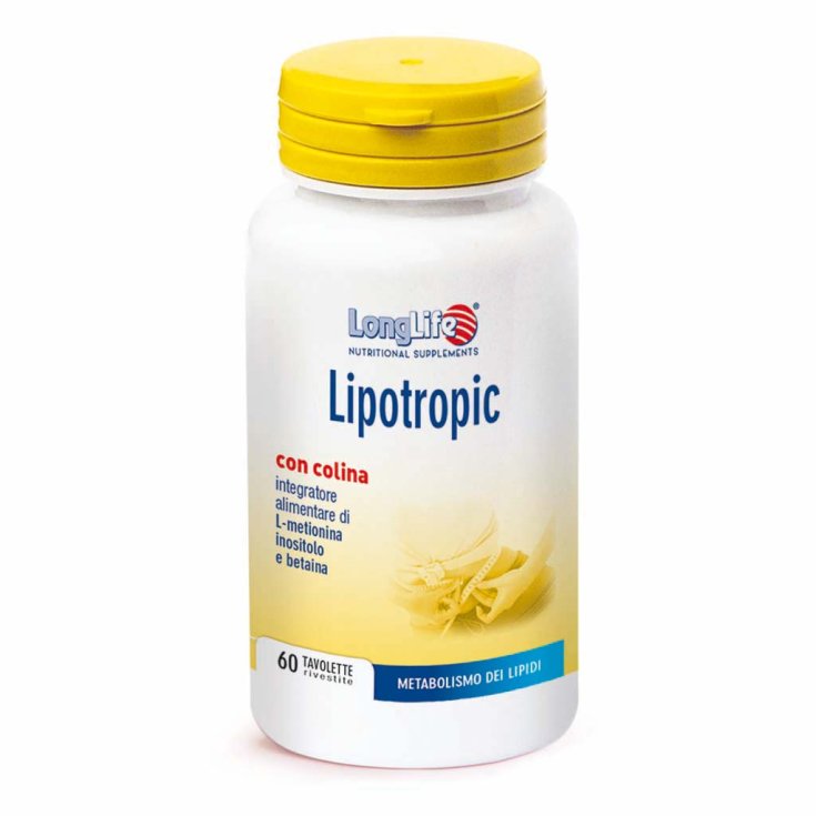 Lipotropic LongLife 60 Comprimés Enrobés