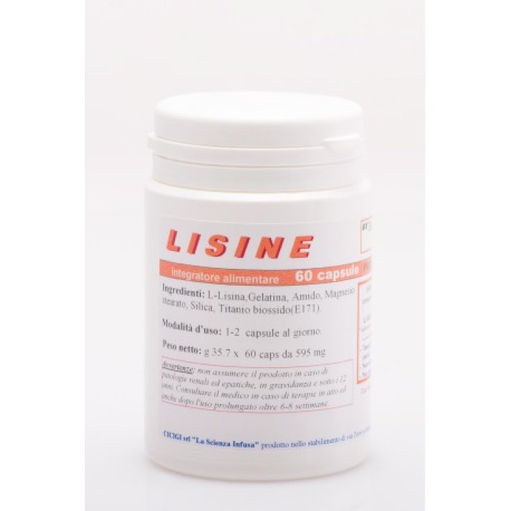 Lysine La Science Infusée 60 Capsules
