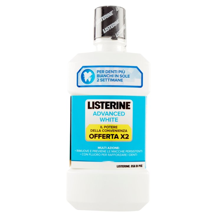 Listerine® Advanced Blanc 2x500ml