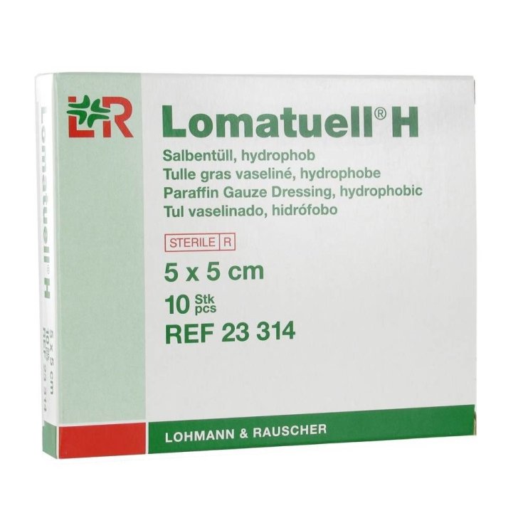 Lomatuell H 5x5cm Lohmann & Rauscher 10 Gaze