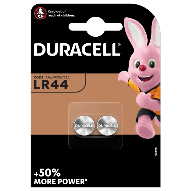 LR44 Duracell 2 pièces