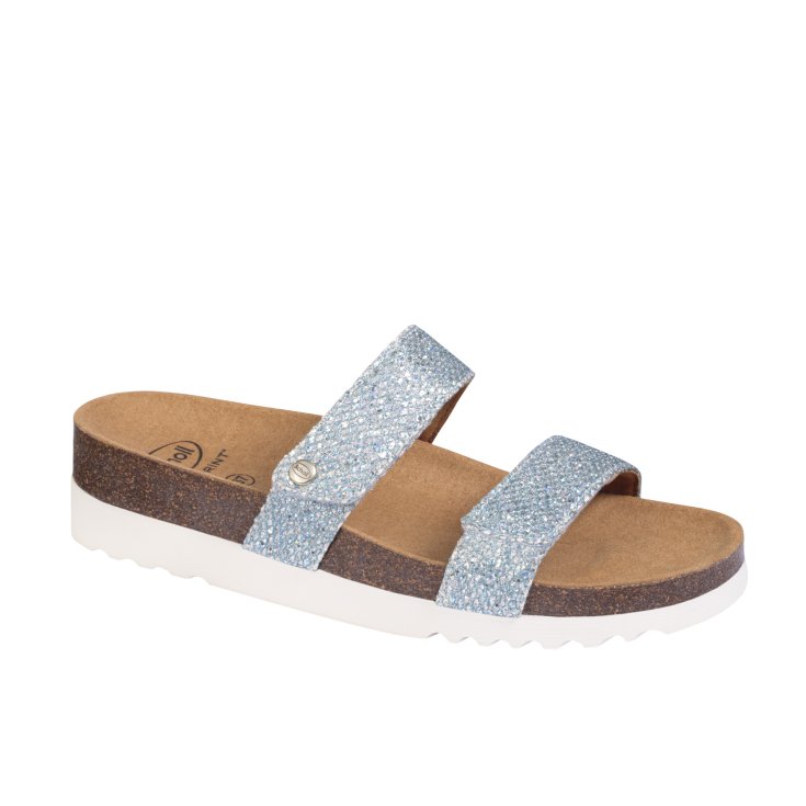 Lusaka Scholl® Sandale Femme Bioprint® Bleu Clair Taille 36