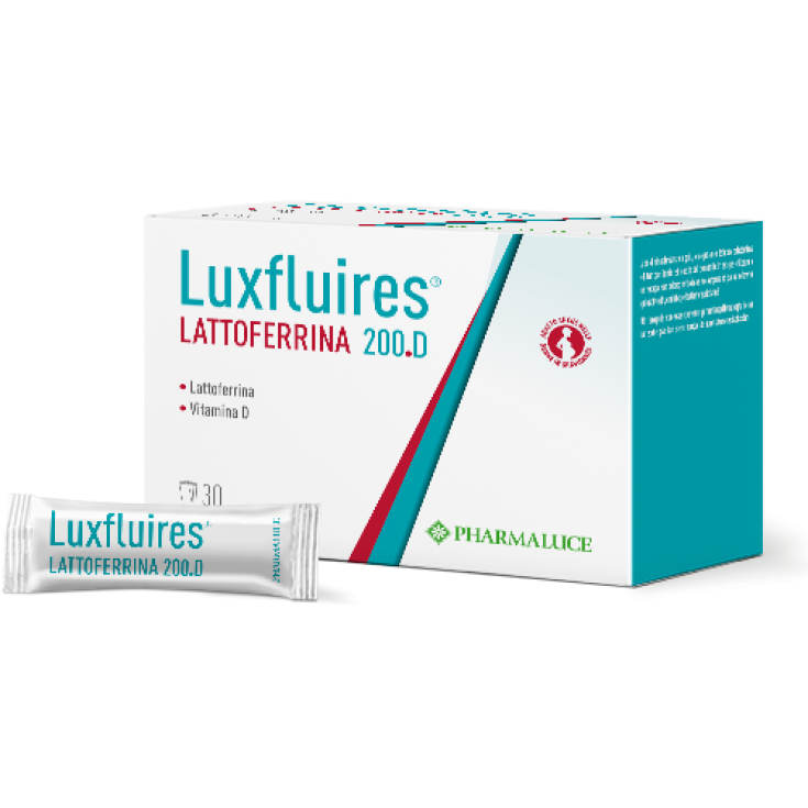 Luxfluires Lactoferrine 200.D Pharmaluce 30 Stick