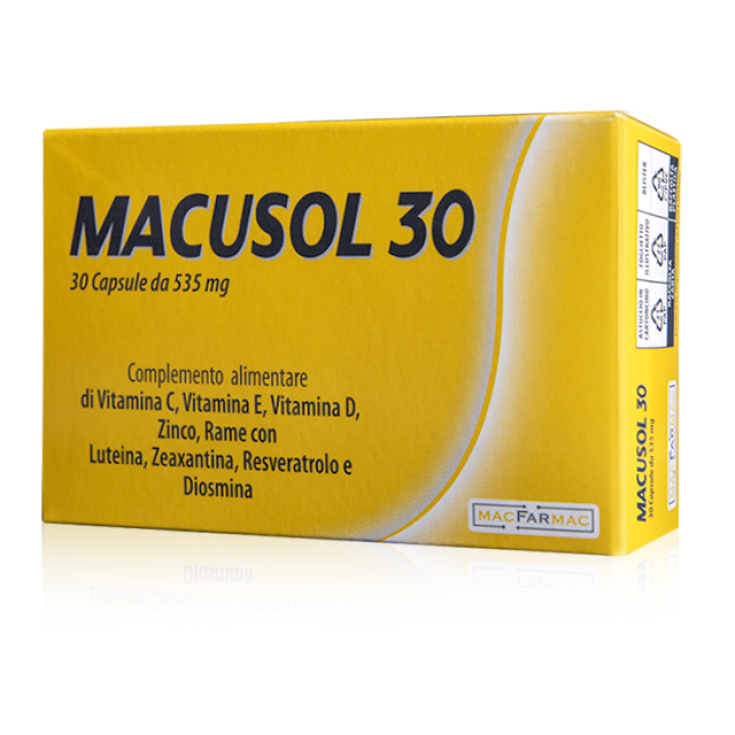 MACUSOL 30 MACFARMAC 30 Gélules