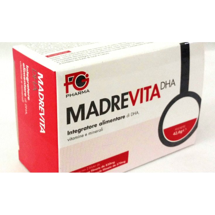 Madrevita DHA Effegi Pharma 30 Comprimés + 30 Gélules