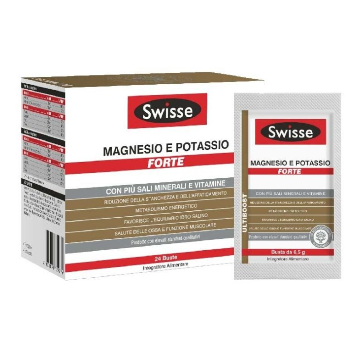 Magnésium Potassium Forte Swisse 24 Sachets