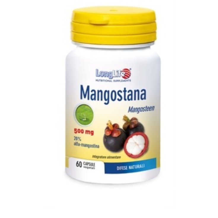 Mangostana 500mg LongLife 60 Capsules Végétariennes