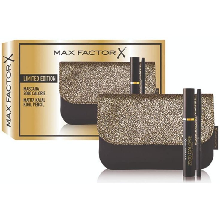 Mascara 2000 Calories + Crayon Yeux Kajal Khol + Pochette MAX FACTOR 1 Coffret Cadeau Mascara 2000 Calories + Crayon Yeux Kajal Khol + Pochette MAX FACTOR 1 Coffret Cadeau