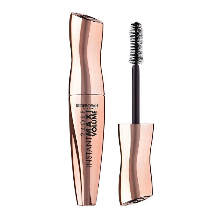 MASCARA 24H INSTANT MAXI VOLUME Noir DEBORAH Milano 12ml