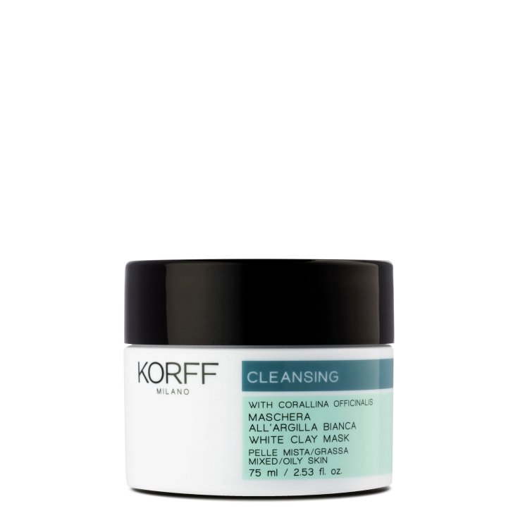 KORFF Masque Nettoyant Argile Blanche 75ml