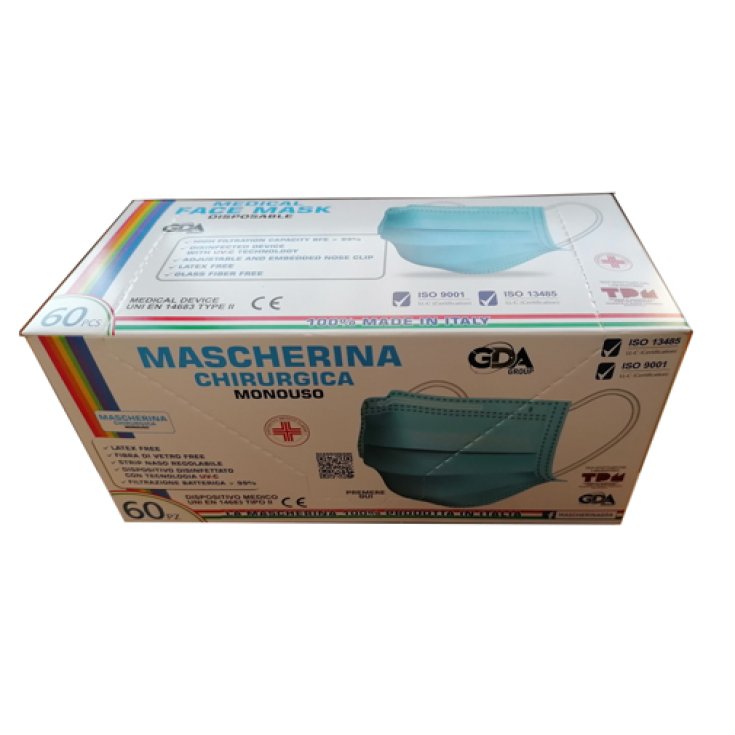 Big Box GDA Masque Chirurgical 60 Pièces