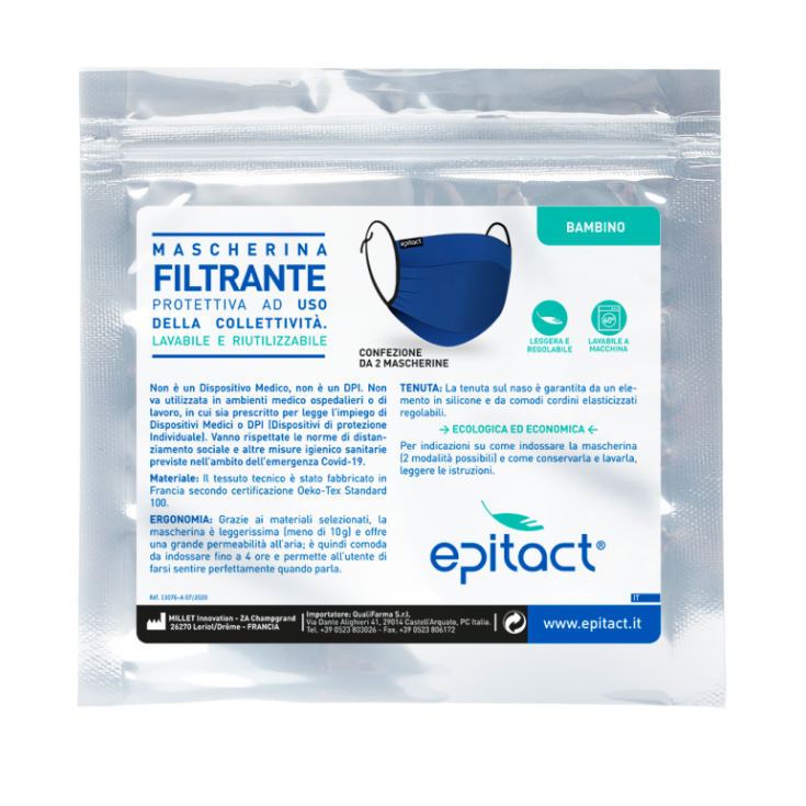 Epitact Enfant Masque Filtrant 2 Masques