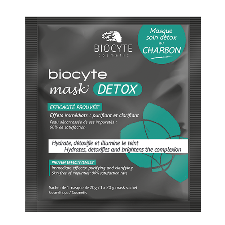 Masque Détox Biocyte 1 Sachet Unidose De 20g