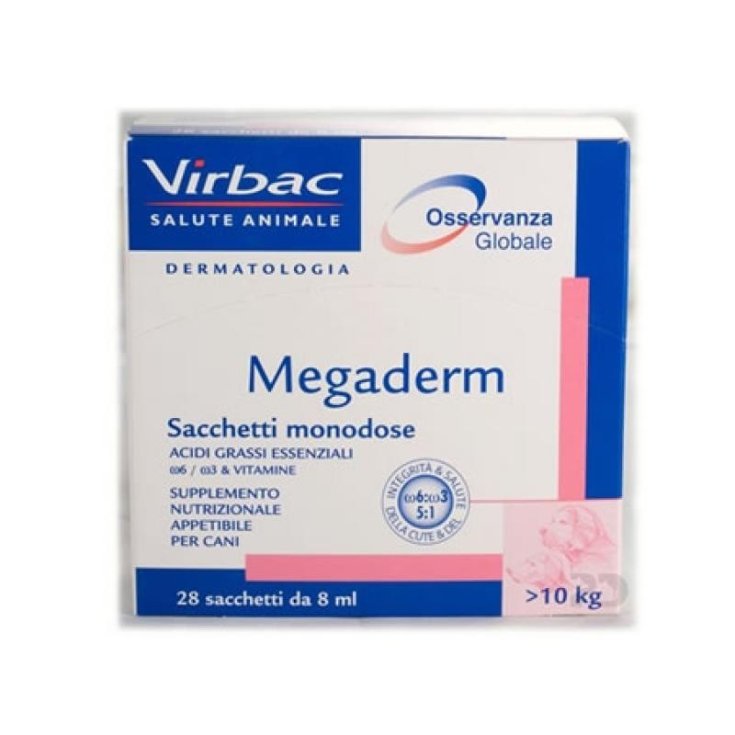 Megaderm Virbac 22 Sachets De 8 ml