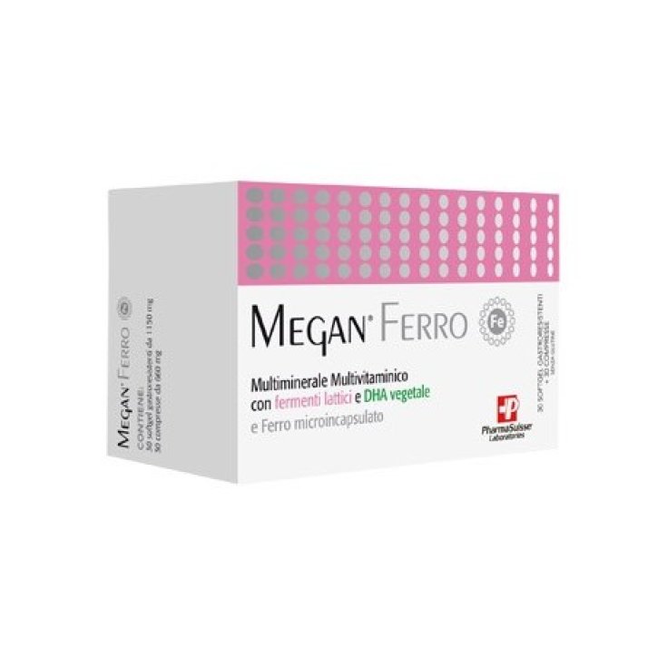 Megan Ferro PharmaSuisse 30 Gélules + 30 Comprimés