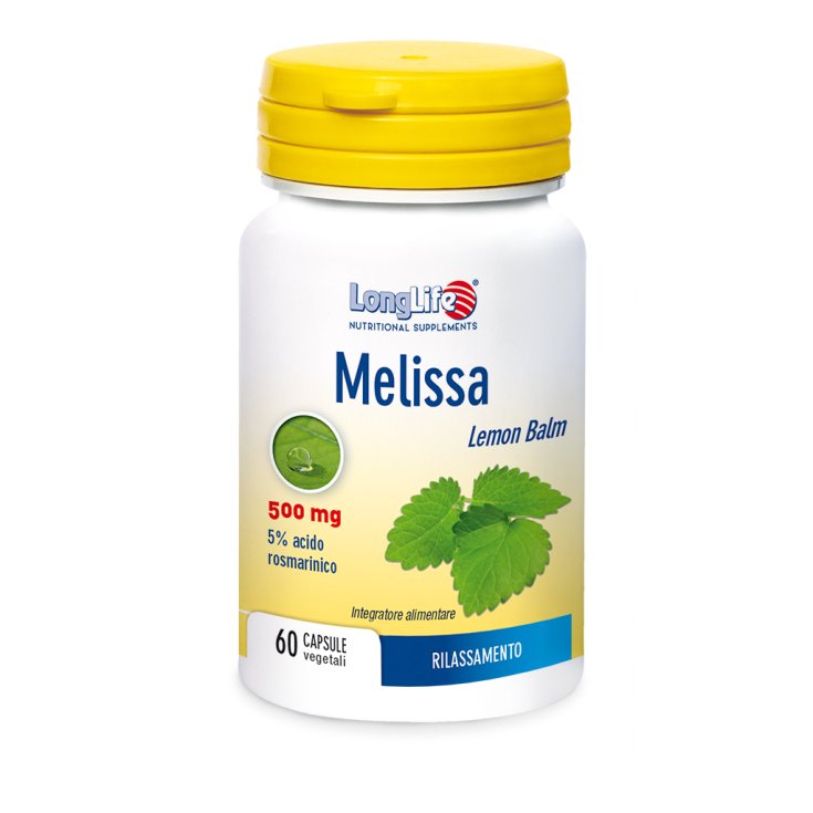 Mélisse 500mg LongLife 60 Capsules Végétariennes