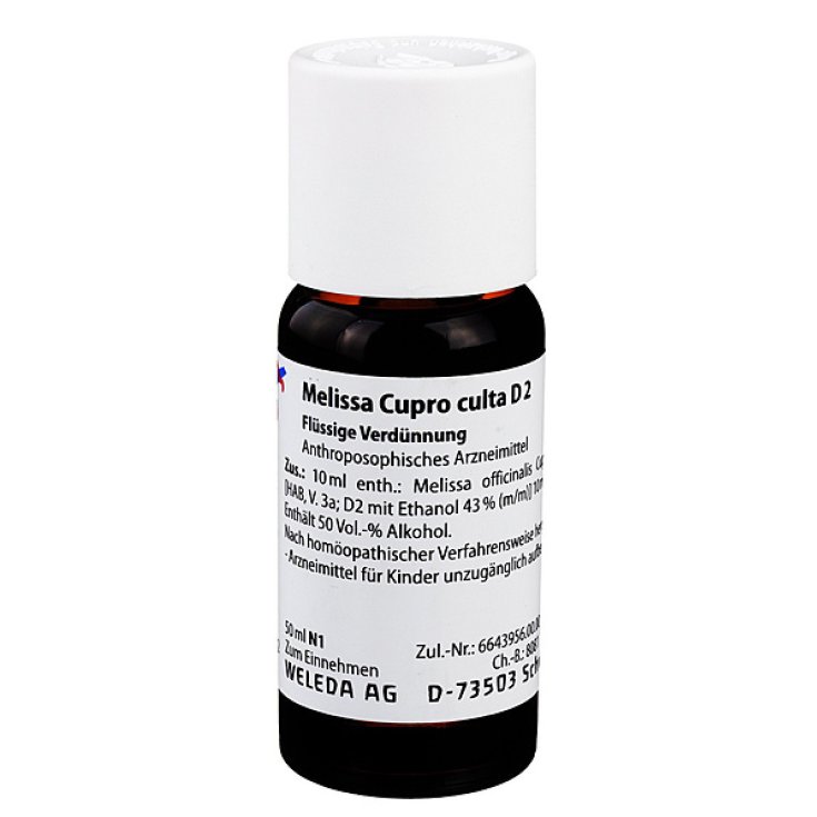 Mélissa Cupro Culta D2 Weleda 50ml