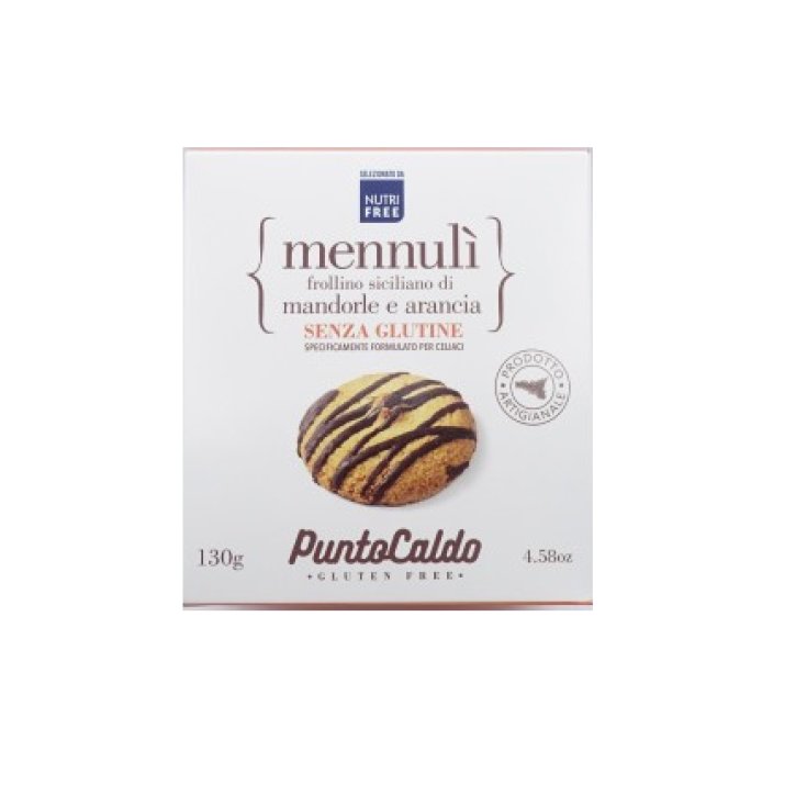 Mennulì Sablés Siciliens Aux Amandes Et Orange Point Chaud 130g