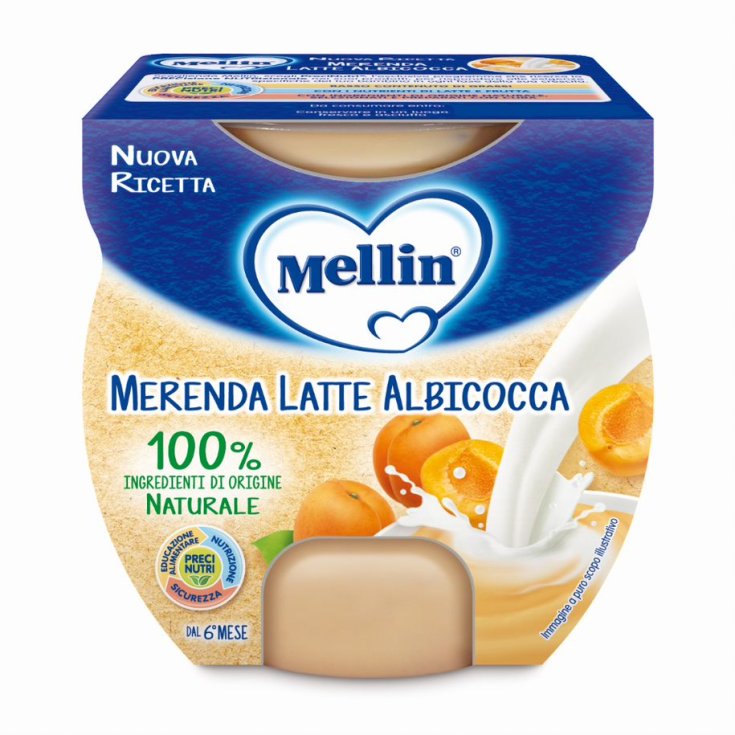 Abricot Mellin Milk Snack 2x100g