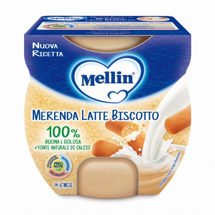 Mellin Biscuit Lait Collation 2x100g