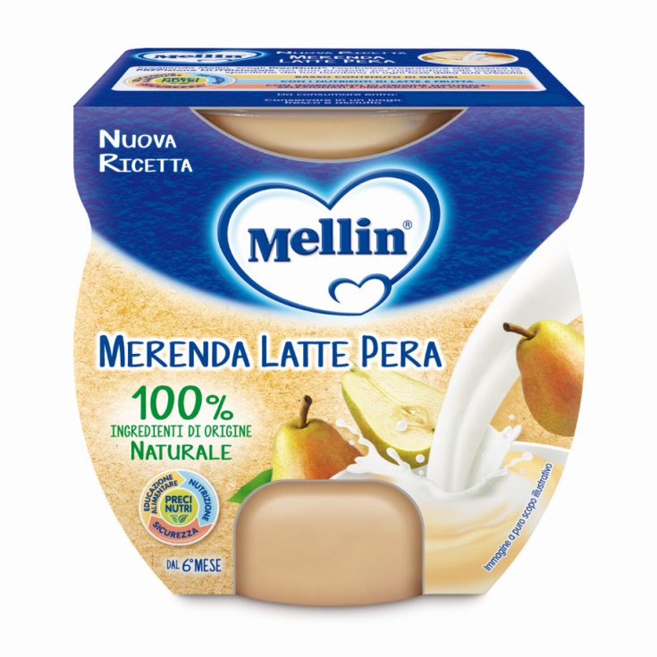 Poire Mellin Milk Snack 2x100g