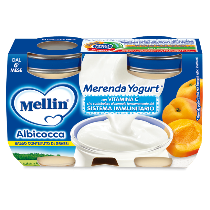 Abricot Mellin Yogurt Snack 2x120g
