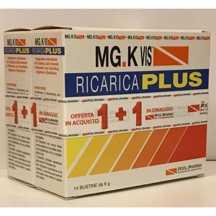 MG.K Vis® Recharge Plus Pool Pharma 14 + 14 Sachets