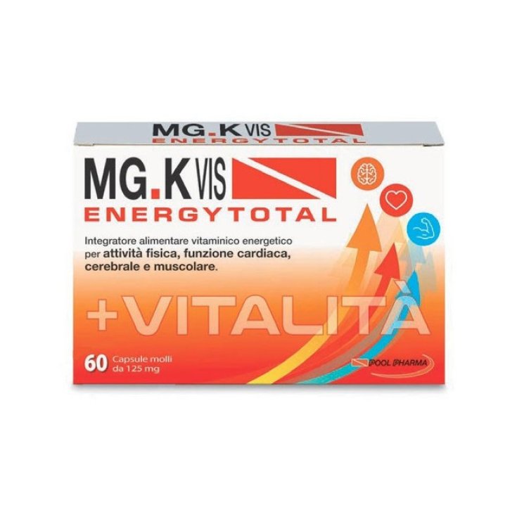 Mg.K Vis Energy Total Piscine Pharma 60 Gélules