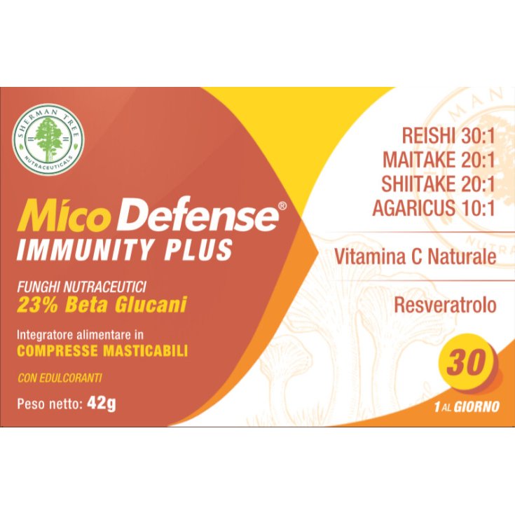 Micodefense® Immunité Plus Arbre de Sherman 30 Comprimés