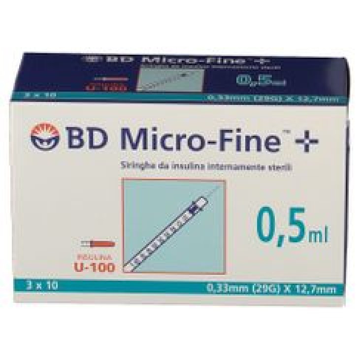 Micro-Fine ™ + 0.5ml Bd 30 Pièces