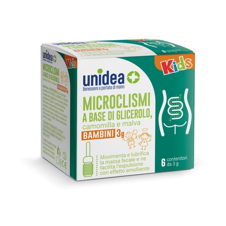 MICROCLISMES POUR ENFANTS 6g unidea 6 Contenants