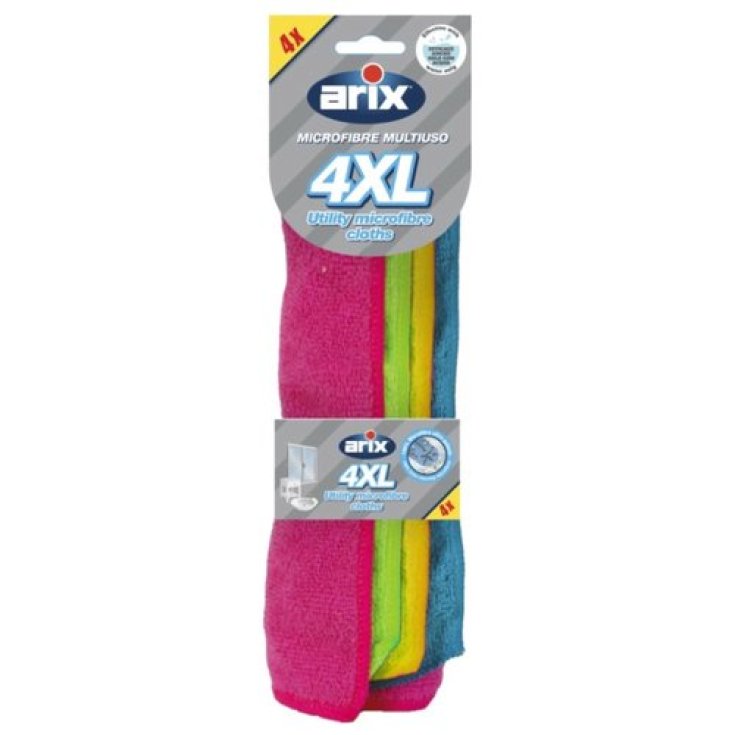 Chiffons microfibres polyvalents 4XL ARIX® 4