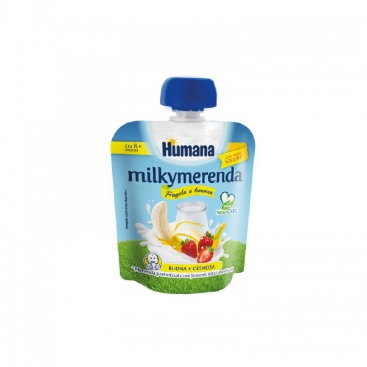 Milkymerenda Fraise Et Banane Humana 100g