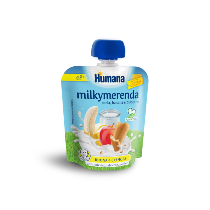 Milkymerenda Pomme Banane Biscuit Humana 100g